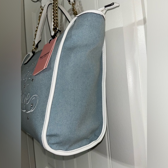 Juicy Couture Beach Denim Tote - Picture 7 of 16